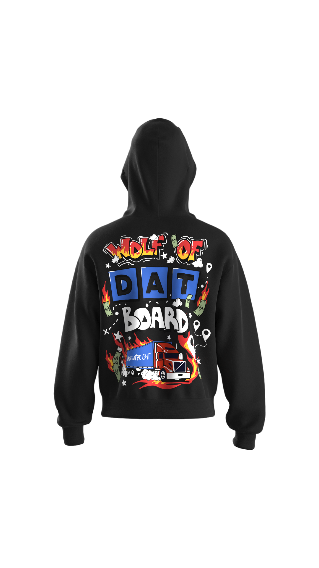 "WOLF OF DAT BOARD" HOODIE